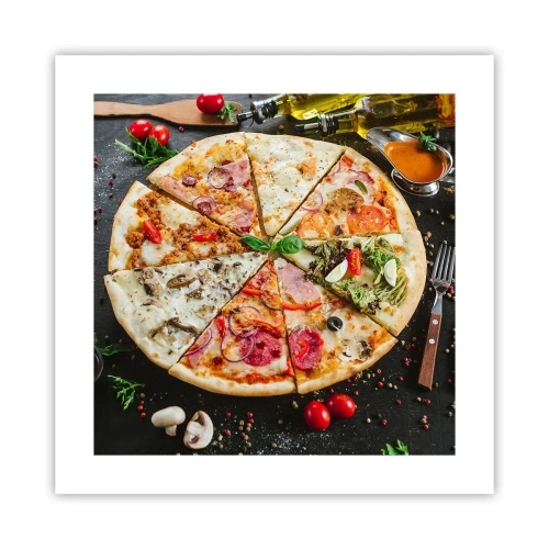 Poster - Range of Flavours - 40x40 cm