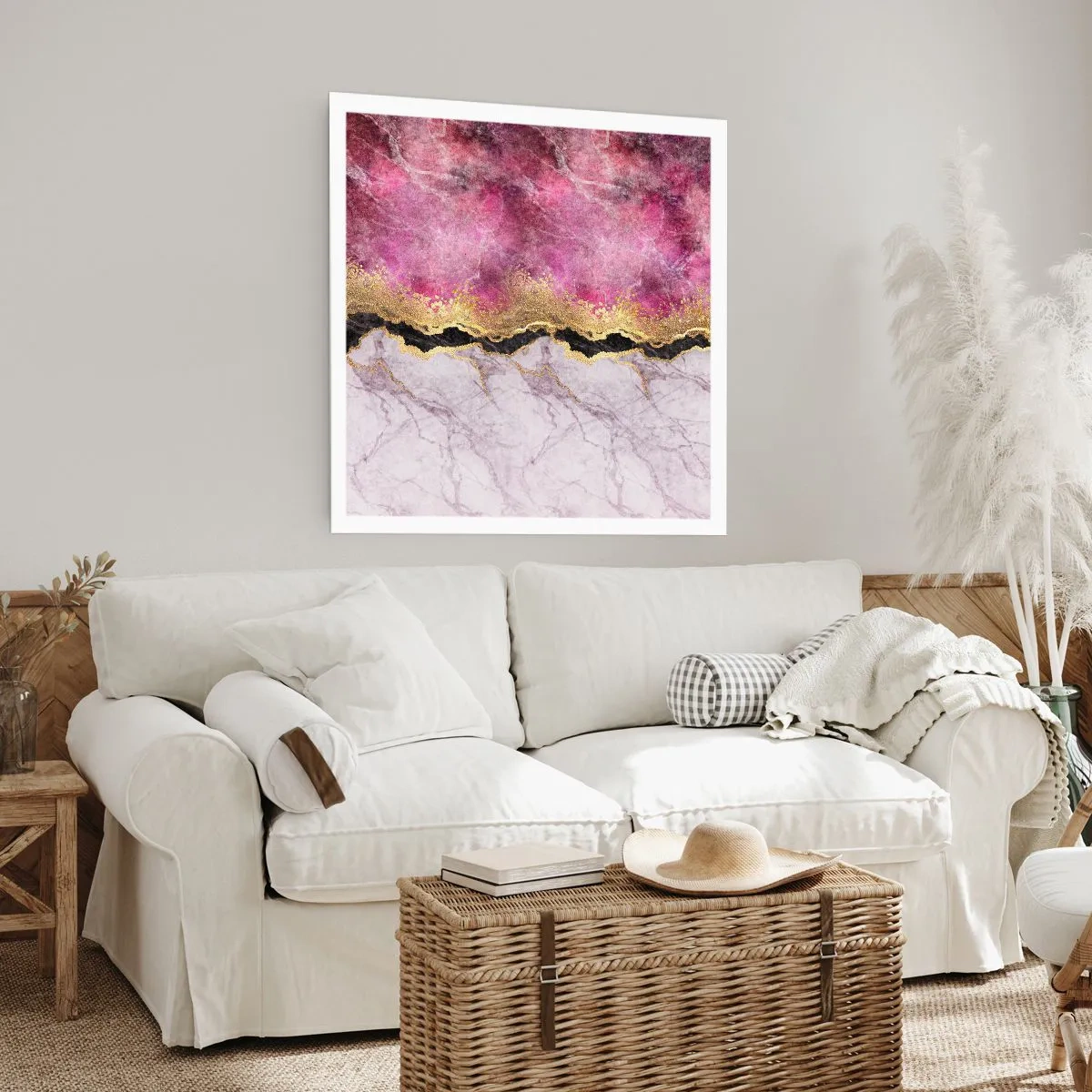 Poster - On the Border - 50x50 cm