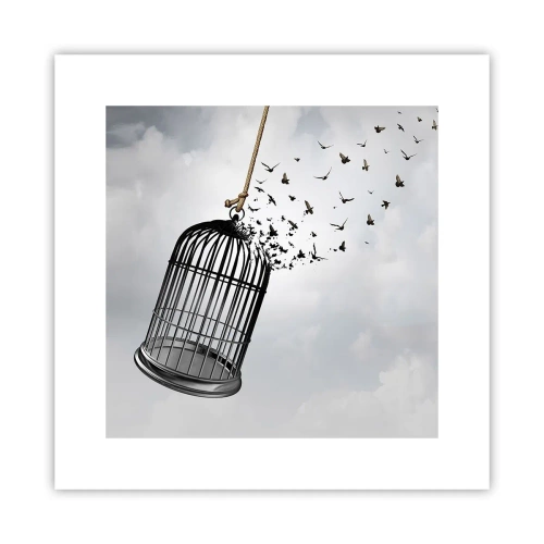 Poster - Faith…Hope…Freedom! - 30x30 cm