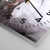 Clock face with numbers