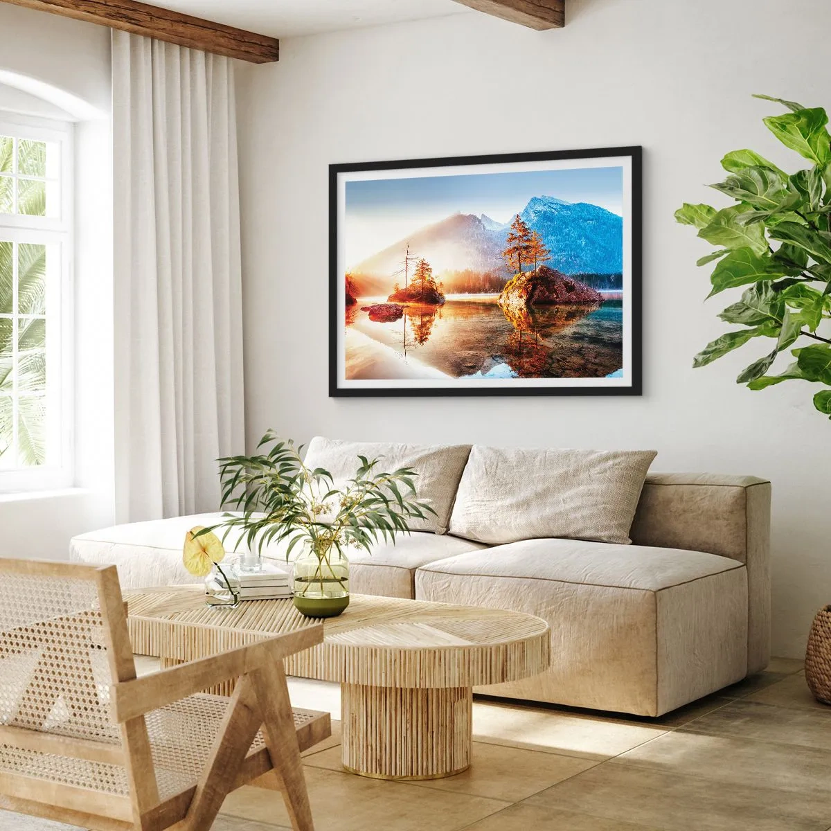 Poster in black frame - Nature in New Light - 70x50 cm