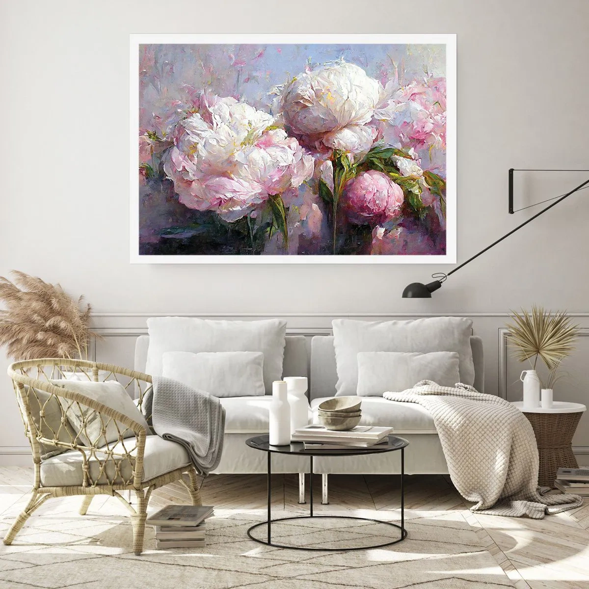 Poster - Bouquet Bubbling with Life - 100x70 cm