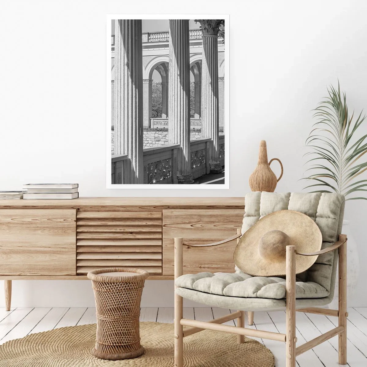 Poster - Sunny Arcade - 50x70 cm