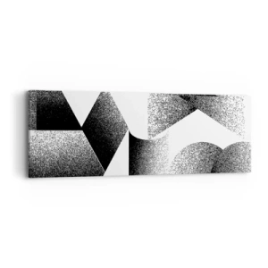 Canvas picture - Angles and Ovals - 90x30 cm