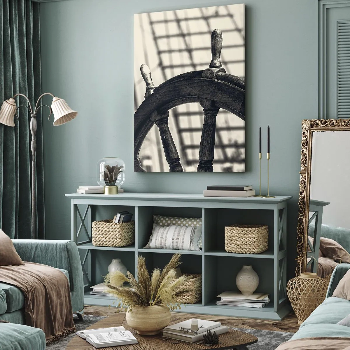 Canvas picture - Sea Tales - 65x120 cm