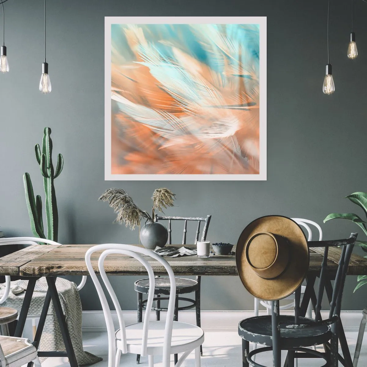 Poster - In the Land of Gentleness - 50x50 cm