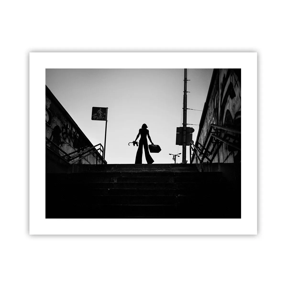 Poster - City Wander - 50x40 cm