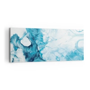 Canvas picture - Concert of Blue - 120x50 cm