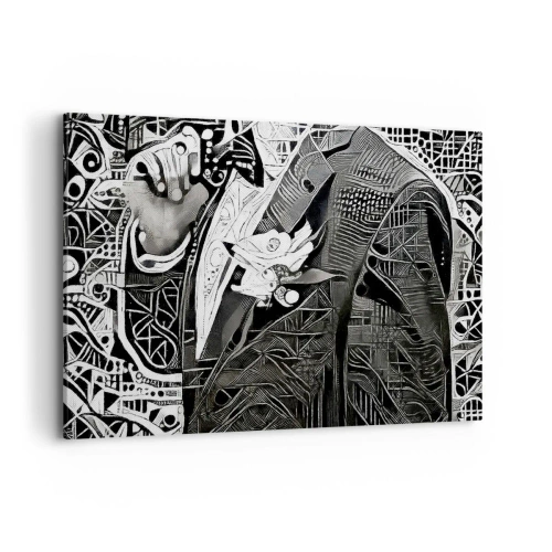 Canvas picture - Elegant in Grey - 120x80 cm