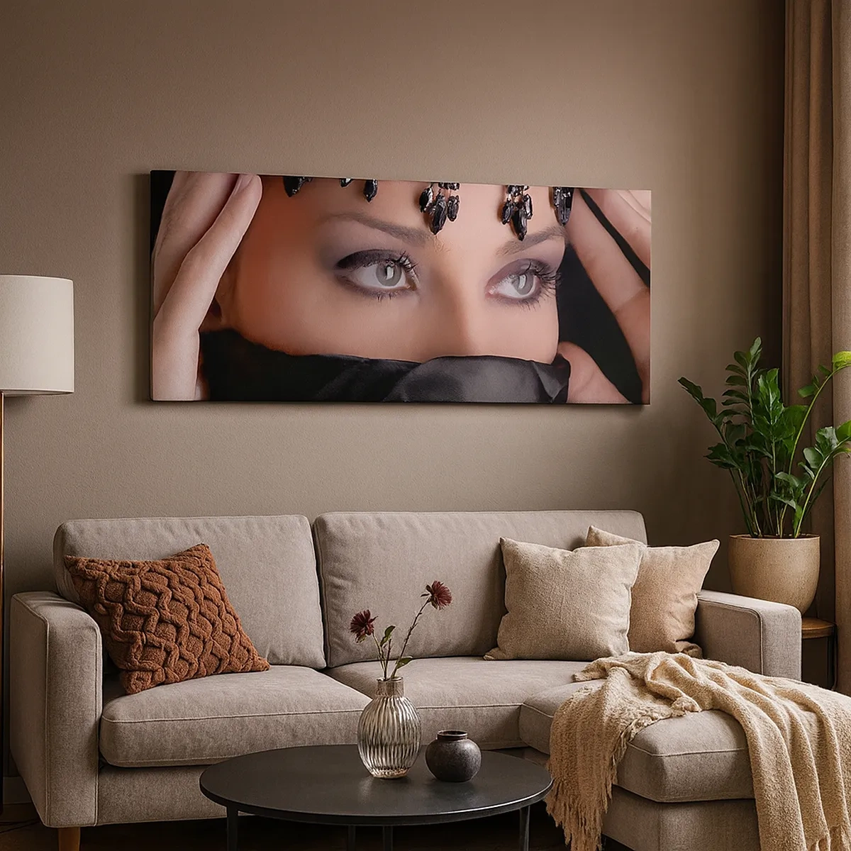 Canvas picture - Oriental Temptation - 30x30 cm