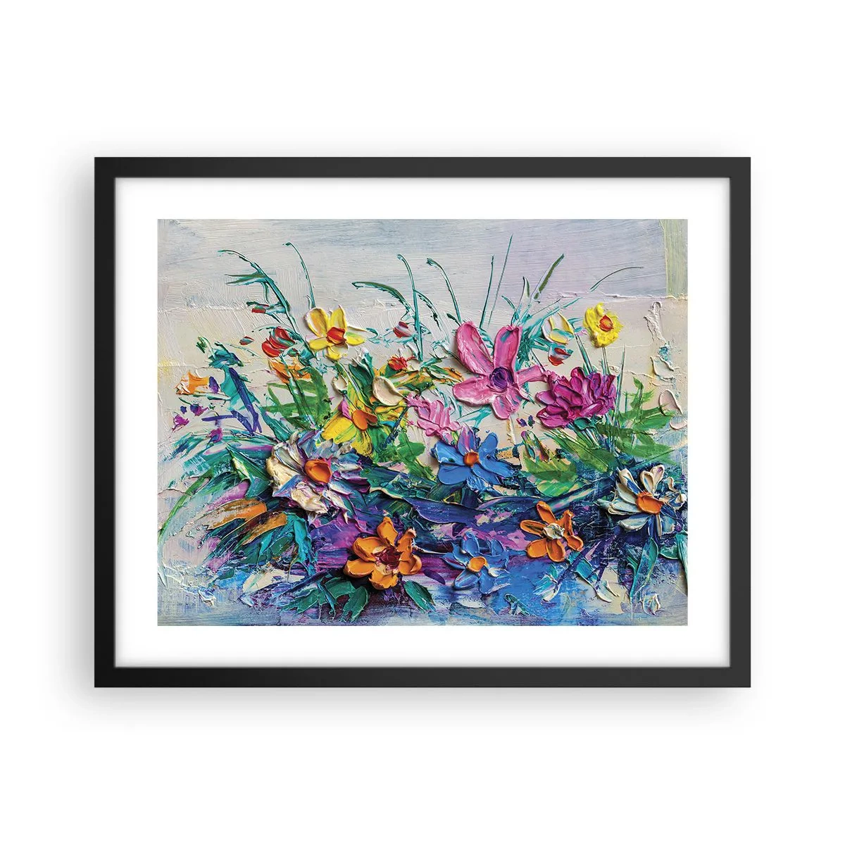 Poster in black frame - Not So Still Nature - 50x40 cm