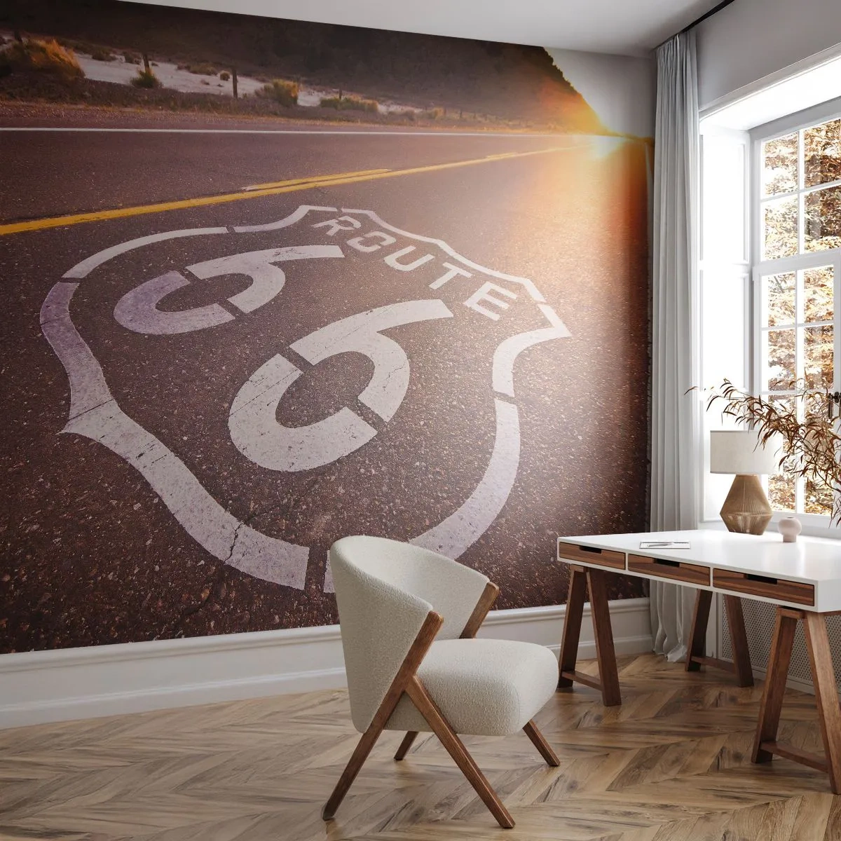 Custom Wallpaper Standard Eco - Famous Route 66 - USA, Automotive, Route 66