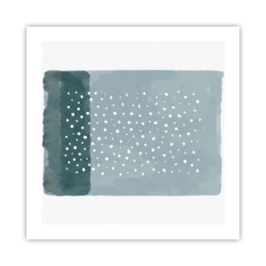 Poster - Grown on the Blue - 50x50 cm