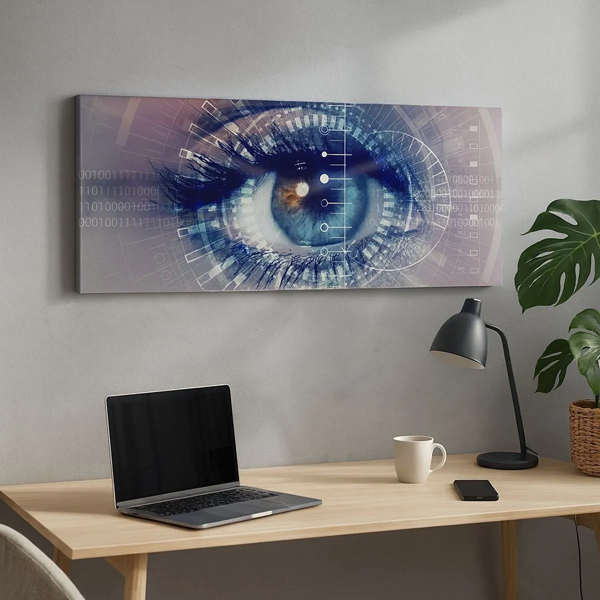 Canvas picture - You Think You Know Me - 100x40 cm