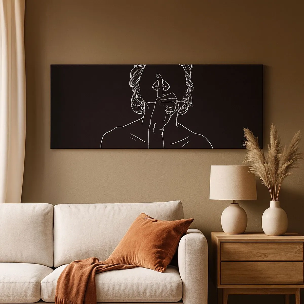 Canvas picture - Beauty Blossoms in Soul - 100x40 cm