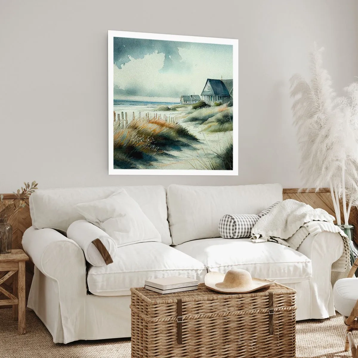Poster - Away from the Hustle and Bustle - 50x50 cm