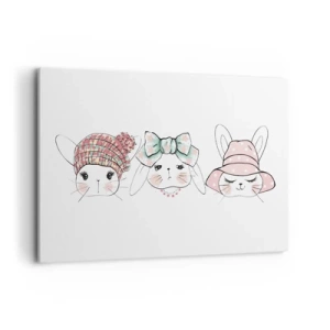 Canvas picture - Pensive Sad Cheerful - 120x80 cm