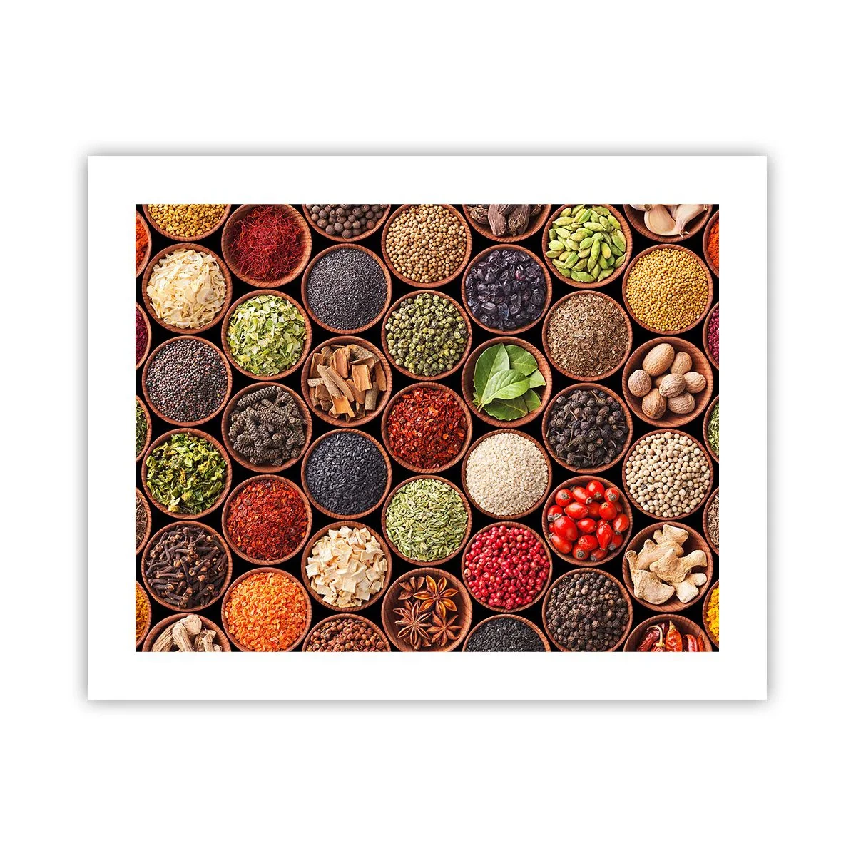 Poster - All Flavours of the World - 50x40 cm