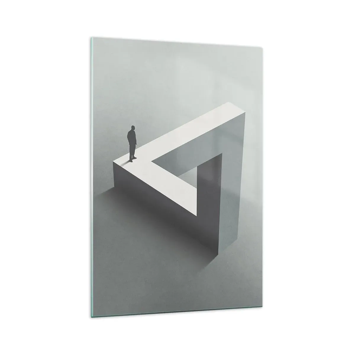 Glass picture - And Yet It Is Possible - 70x100 cm