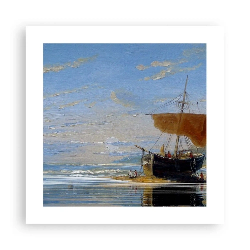 Poster - Water, Earth, Air - 40x40 cm