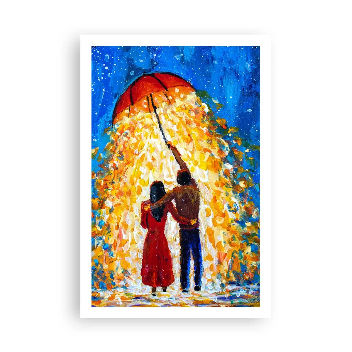 Poster - Magic of a Rainy Evening? - 61x91 cm