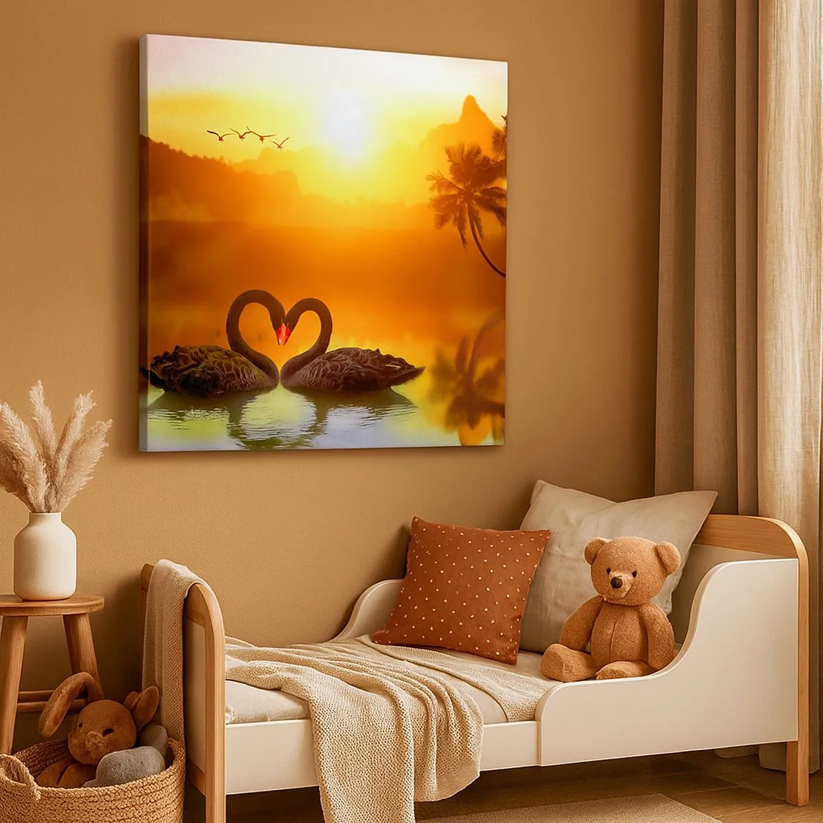 Canvas picture - Paired up - 30x30 cm