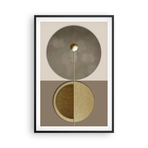 Poster in black frame - Perfect Balance - 61x91 cm