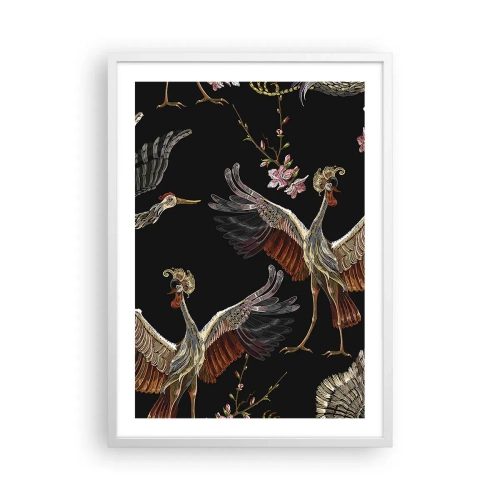 Poster in white frmae - Fairy Tale Bird - 50x70 cm