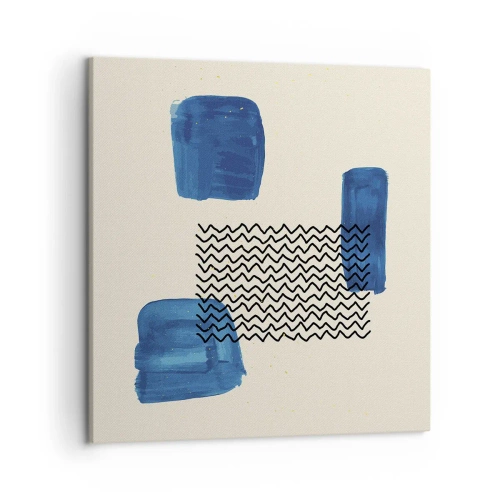 Canvas picture - Abstract Quartet - 50x50 cm