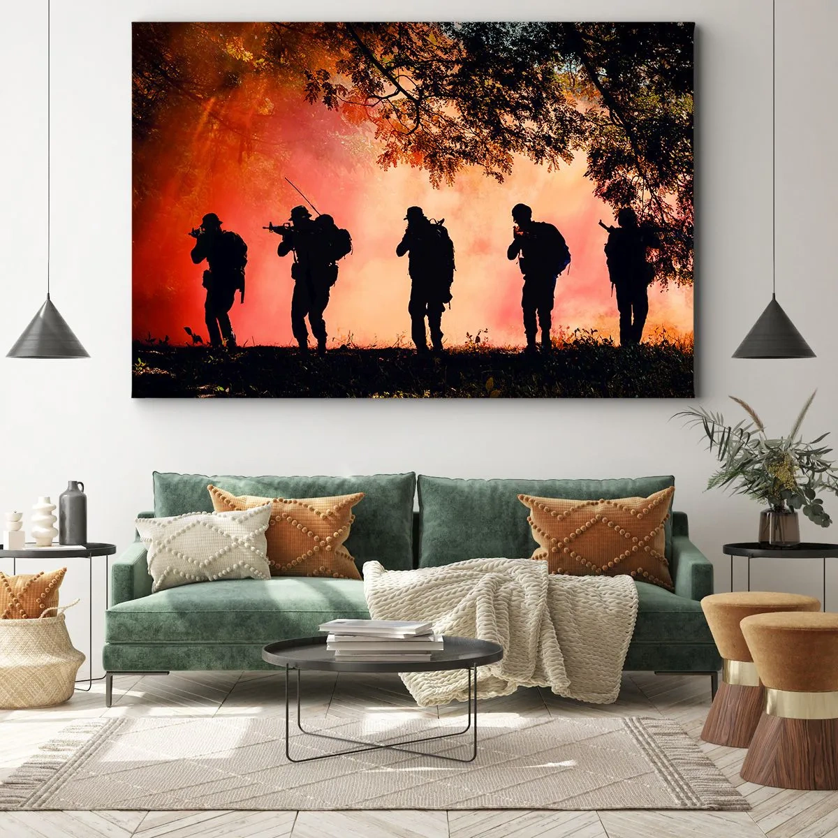 Canvas picture - ...All for One - 120x80 cm