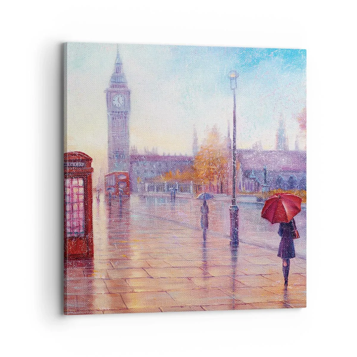 Canvas picture - London Autumn Day - 70x70 cm