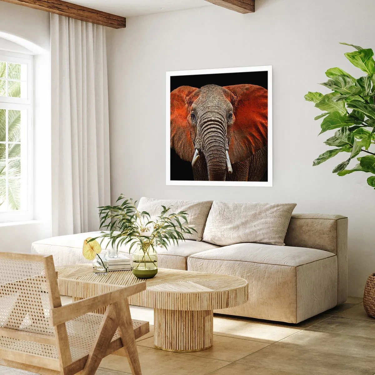 Poster - I am Wild, and You? - 60x60 cm