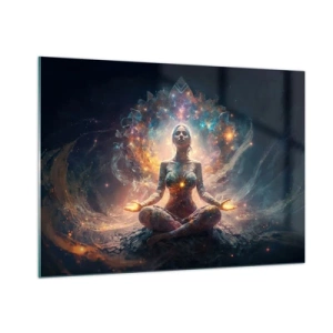 Glass picture - Good Energy Flow - 100x70 cm