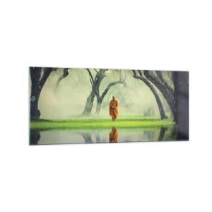 Glass picture - On the Way to Enlightenment - 120x50 cm