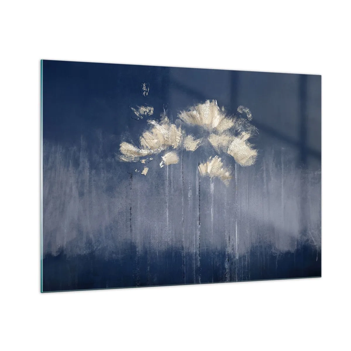 Glass picture - Like Flakes in the Wind - 100x70 cm