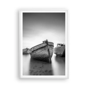 Poster in white frmae - Now Only a Memory - 70x100 cm