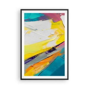Poster in black frame - Anatomy of Light - 61x91 cm