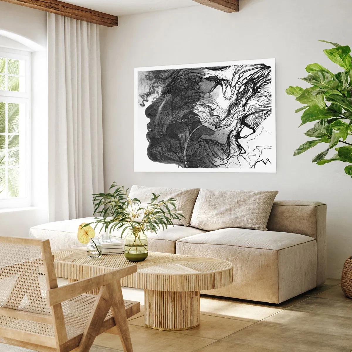 Poster - Wrapped up in Dreams - 91x61 cm