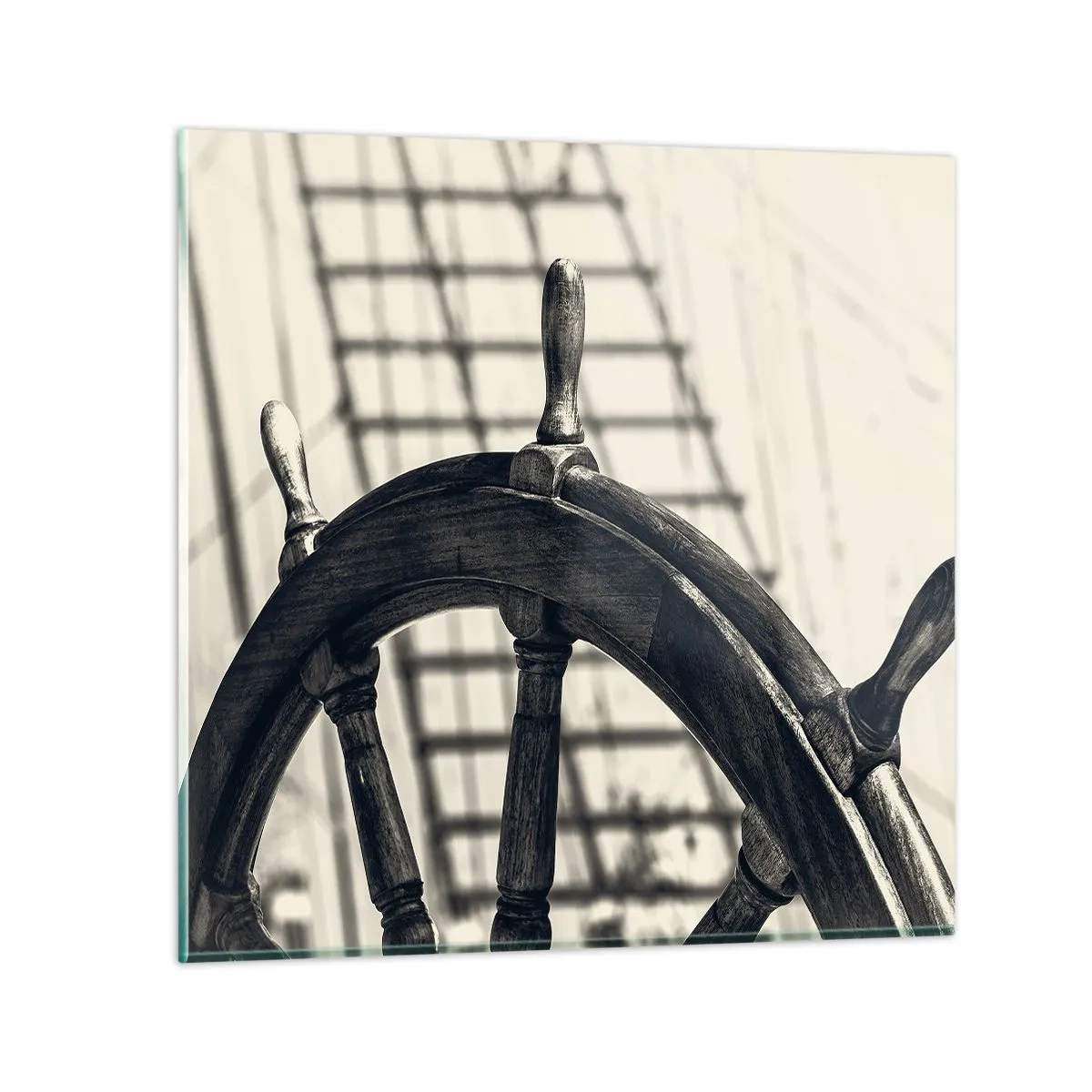 Glass picture - Sea Tales - 50x50 cm