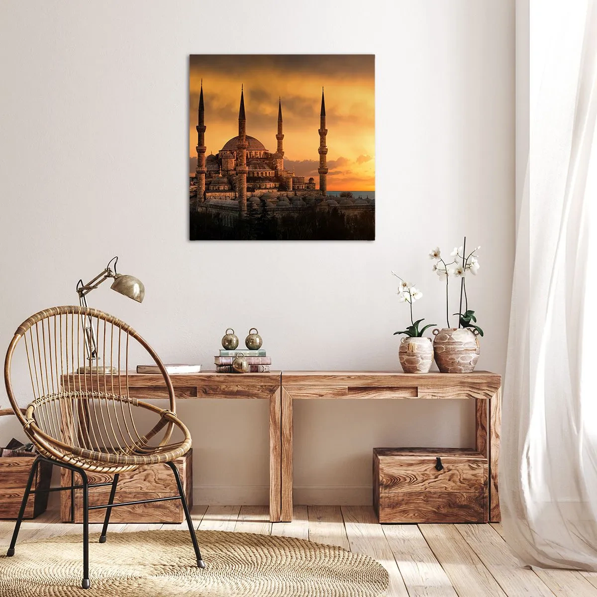 Canvas picture - God Is Great - 30x30 cm