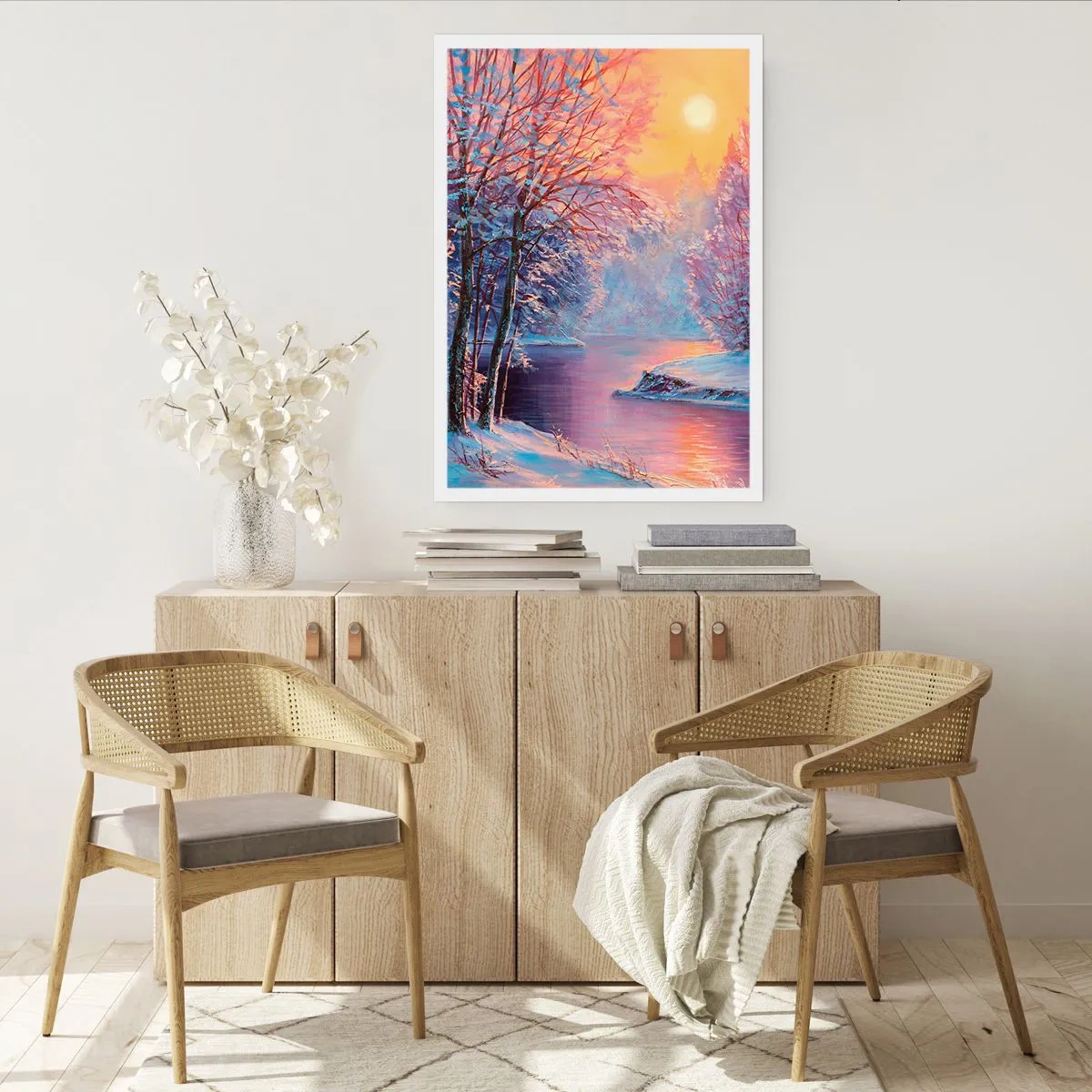 Poster - Colours of Winter - 40x50 cm
