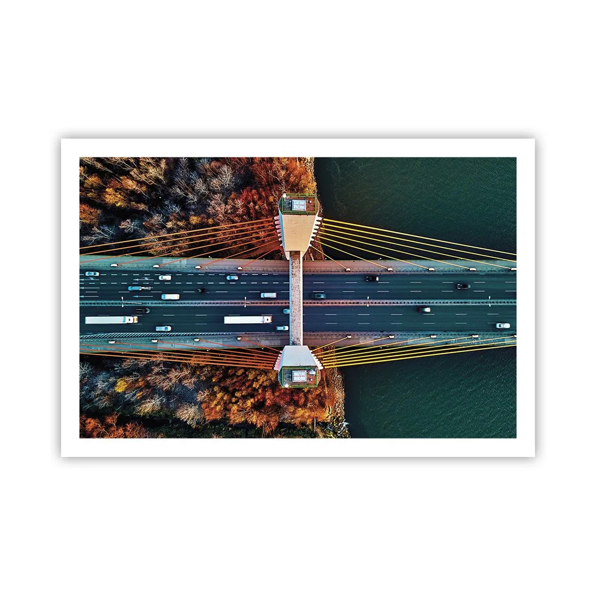 Poster - Behind Seas and Oceans - 91x61 cm