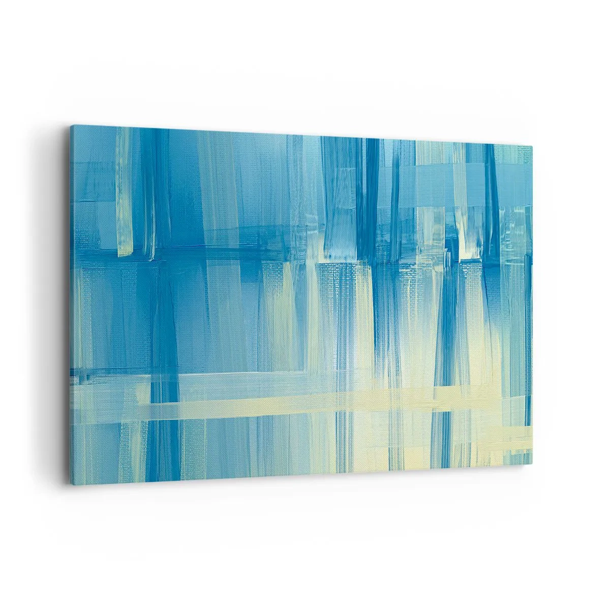 Canvas picture - Composition In Turquoise - 100x70 cm