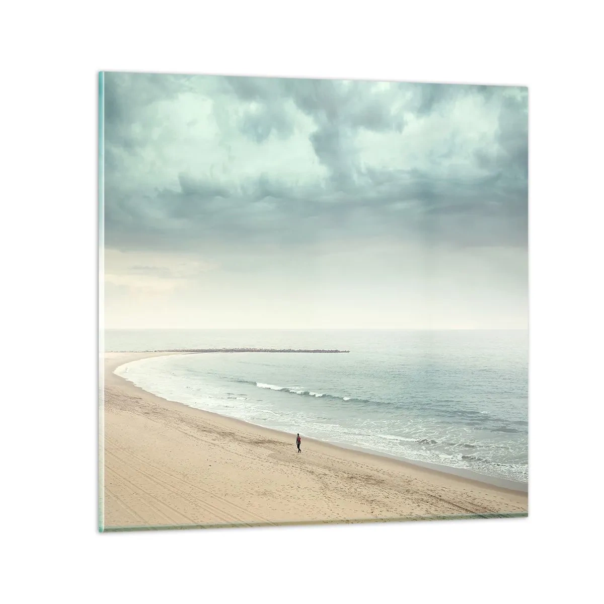 Glass picture - In Search of Quiet - 60x60 cm