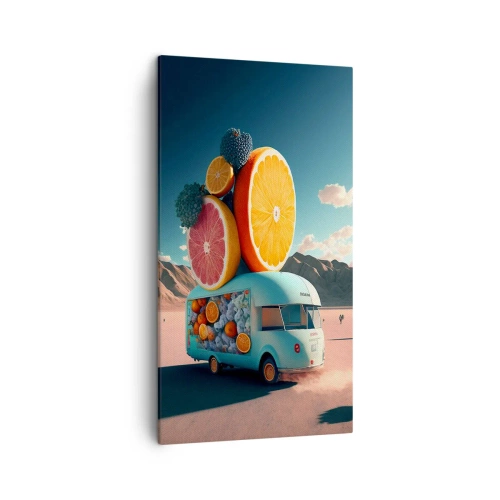 Canvas picture - Taste of Holidays - 45x80 cm