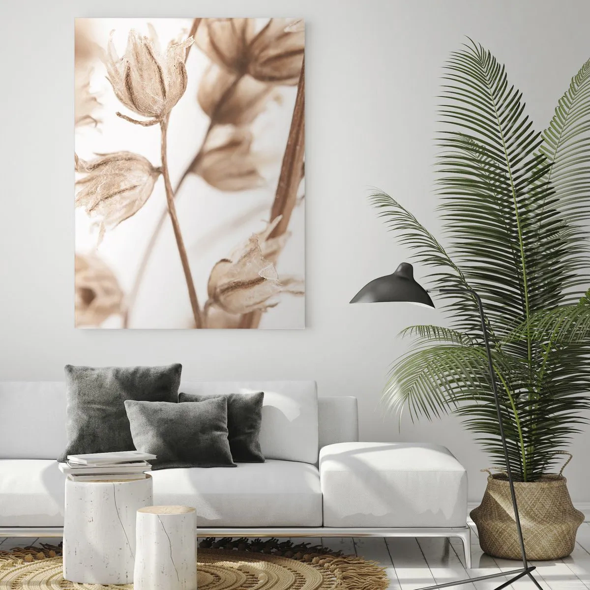 Glass picture - Ringing at the End of Summer - 80x120 cm