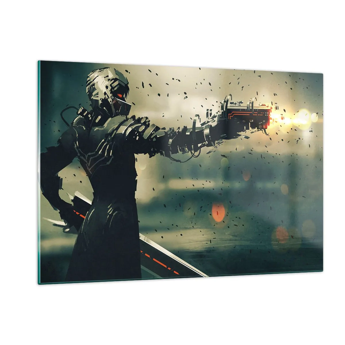 Glass picture - Lethal Weapon- Your Own Terminator - 120x80 cm