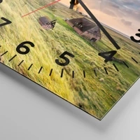 Clock face with numbers