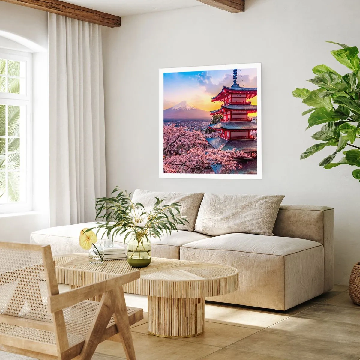 Poster - The Essence of Japanese Spirit - 40x40 cm