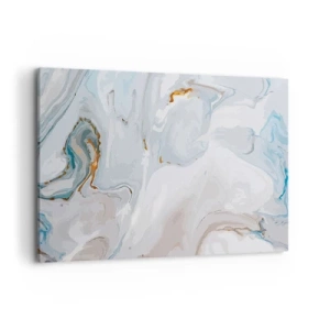 Canvas picture - White Fusion - 120x80 cm